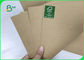 FSC &amp; van de EU Niet gebleekte Kraftpapier Voeringsraad 100g aan 400g-Grootte 80 * 90cm voor Verpakking